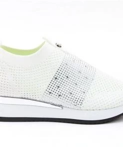 Heavenly Feet Cherry Shoe -WHITE Ladies Footwear