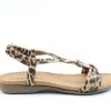Heavenly Feet Campari Sandal -LEOPARD Ladies Footwear