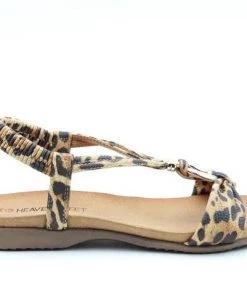 Heavenly Feet Campari Sandal -LEOPARD Ladies Footwear