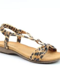 Heavenly Feet Campari Sandal -LEOPARD Ladies Footwear