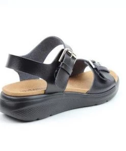 Ladies Footwear Heavenly Feet Haven Sandal -BLACK