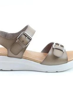 Ladies Footwear Heavenly Feet Haven Sandal -DARK EARTH