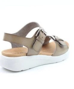 Ladies Footwear Heavenly Feet Haven Sandal -DARK EARTH