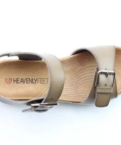 Ladies Footwear Heavenly Feet Haven Sandal -DARK EARTH