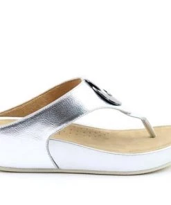Heavenly Feet Charm Sandal -SILVER Ladies Footwear
