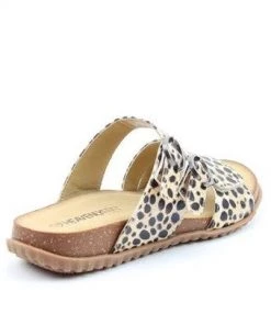 Ladies Footwear Heavenly Feet Troupe Sandal -LEOPARD