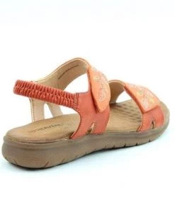 Heavenly Feet Woodland Sandal -ORANGE