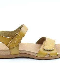 Heavenly Feet Lakewood Sandal -MUSTARD Ladies Footwear