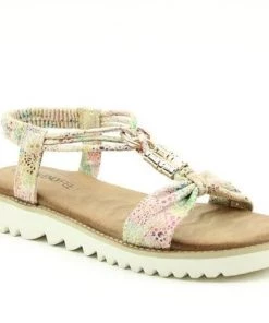 Heavenly Feet Lilly Sandal -TAUPE