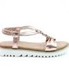 Ladies Footwear Heavenly Feet Lilly Sandal -ROSE