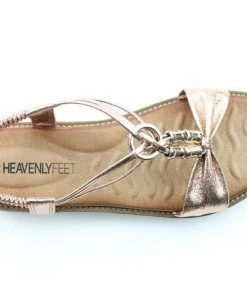 Ladies Footwear Heavenly Feet Lilly Sandal -ROSE