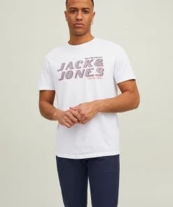 Jack & Jones JCOPHIL Tee -WHITE