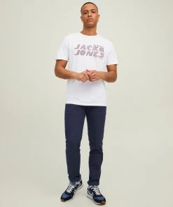 Jack & Jones JCOPHIL Tee -WHITE