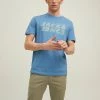 Jack & Jones JCOPHIL Tee -RIVIERA Mens Polos, Tees & Shirts