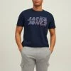 Jack & Jones JCOPHIL Tee -NAVY BLAZER