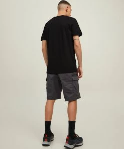 Jack & Jones JCOCLUB Tee -BLACK Mens Polos, Tees & Shirts