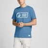 Mens Polos, Tees & Shirts Jack & Jones JCOLOGAN Tee -RIVIERA