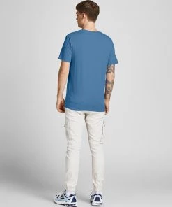 Mens Polos, Tees & Shirts Jack & Jones JCOLOGAN Tee -RIVIERA