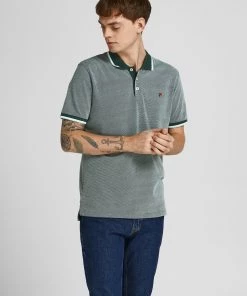 Jack & Jones JPRBLUWIN Polo -DARK PETROL Mens Polos, Tees & Shirts