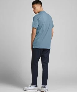 Mens Polos, Tees & Shirts Jack & Jones JPRBLALOGO Polo -BLUE
