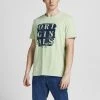 Mens Polos, Tees & Shirts Jack & Jones JORFLOWER Tee -GREEN