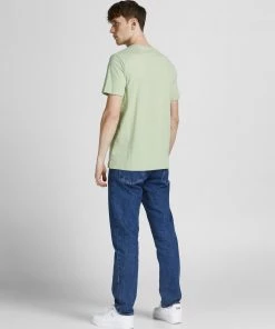 Mens Polos, Tees & Shirts Jack & Jones JORFLOWER Tee -GREEN