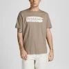 Jack & Jones JORFLOWER Tee -BROWN