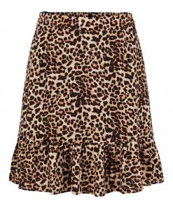 Pieces NYA Skirt -LEOPARD Ladies Dresses & Skirts