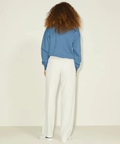 Ladies Trousers & Shorts JJXX POPPY Trousers -VANILLA
