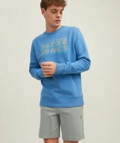 Jack & Jones JCOPHIL Sweatshirt -RIVIERA Mens Hoodies & Sweatshirts