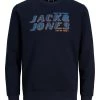 Jack & Jones JCOPHIL Sweatshirt -NAVY BLAZER Mens Hoodies & Sweatshirts