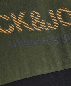 Jack & Jones JJEURBAN Plus Size Tee -FOREST NIGHT Mens Plus Size