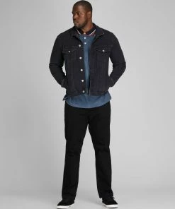 Jack & Jones JJEPAULOS Plus Size Polo -DENIM BLUE