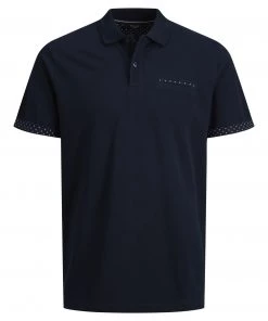 Jack & Jones JPRBLAMETZ Polo -NAVY BLAZER