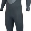 All Alder Mens Stealth 5/4/3 Full Wetsuit -BLACK