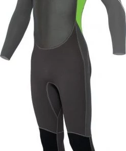 Alder Kids Impact 3/2 Full Wetsuit -GREEN