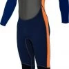 Alder Kids Impact 3/2 Full Wetsuit -ORANGE All