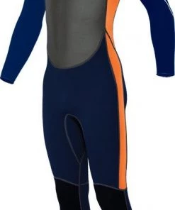 Alder Kids Impact 3/2 Full Wetsuit -ORANGE All