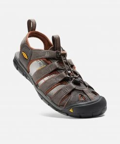 KEEN Mens Clearwater CNX Sandal -RAVEN Mens Footwear