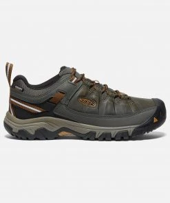 KEEN Mens Targhee III Shoe -OLIVE Mens Footwear