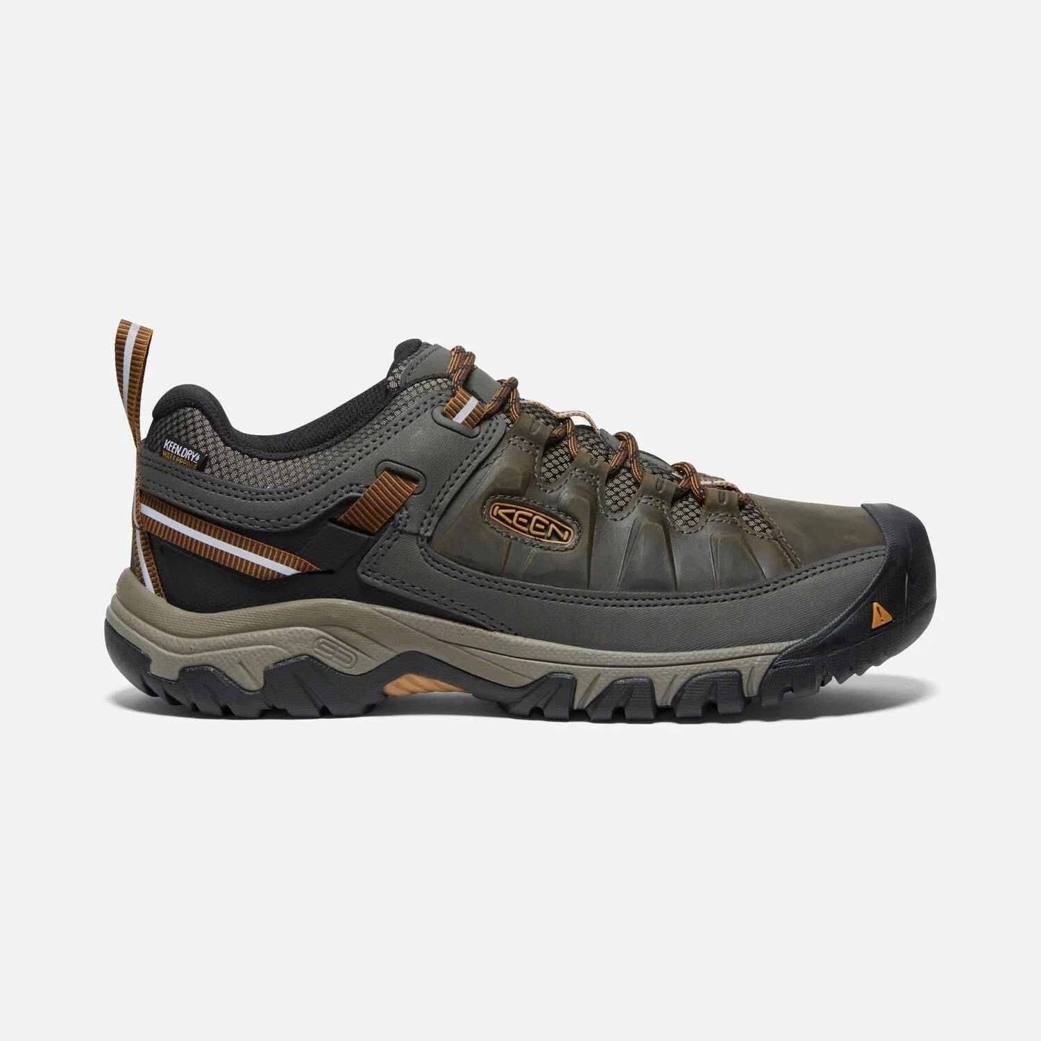 KEEN Mens Targhee III Shoe -OLIVE Mens Footwear