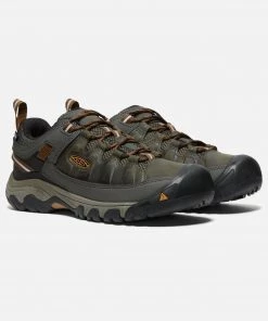 KEEN Mens Targhee III Shoe -OLIVE Mens Footwear