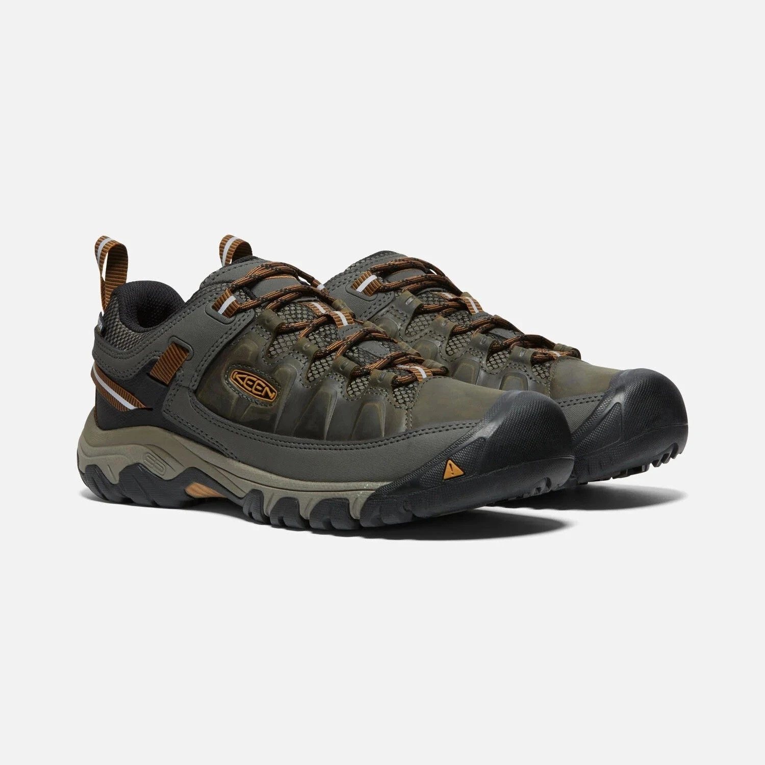 KEEN Mens Targhee III Shoe -OLIVE Mens Footwear