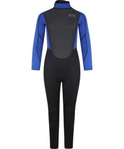 Typhoon Mens Storm3 Full Wetsuit -BLACK/BLUE