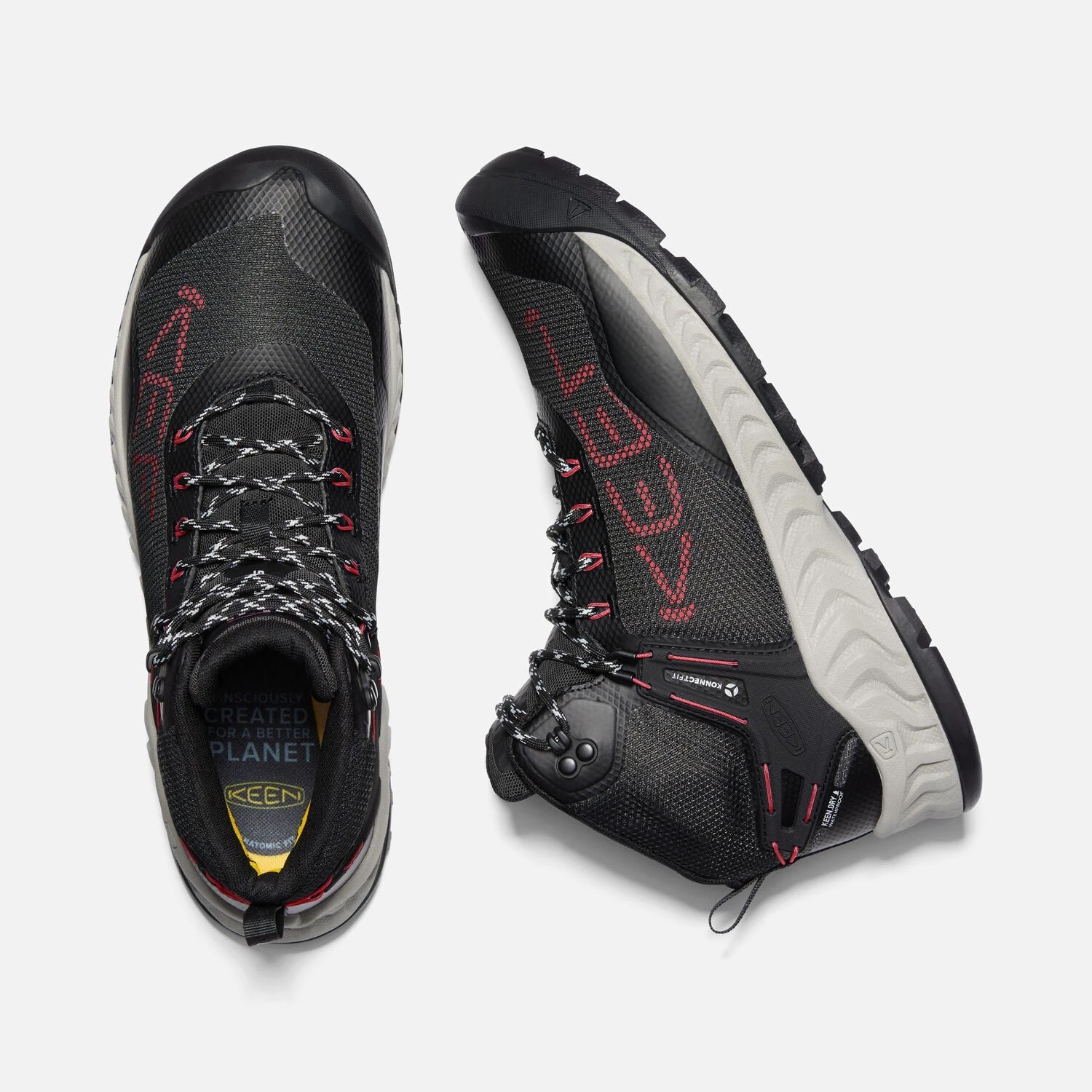 KEEN Mens Nxis Evo Boot -BLACK Mens Footwear