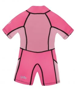 Yello Kids Sandbar Shortie Wetsuit (Ages 1-4) -PINK (Age 4 Only)
