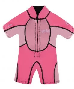 Yello Kids Sandbar Shortie Wetsuit (Ages 1-4) -PINK (Age 4 Only)