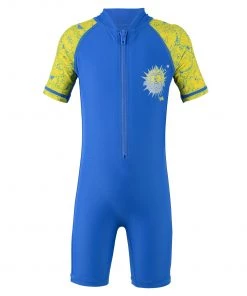 Yello Kids Blowfish Sunsuit (Ages 1-5) -BLUE