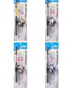 Yello Junior Telescopic Fishing Rod Set