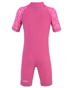 Swimwear Yello Kids Hearts Sunsuit (Ages 1-5) -PINK